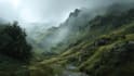 create fantasy landscape concept art