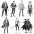 draw superhero action comic