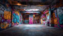 create expressive digital graffiti murals