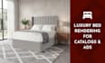 do 3d bed and matters design and rendering