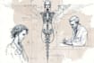 draw professional medical concept sketches