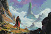 draw sci fi illustration and sci fi art