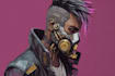 make a cyberpunk character art