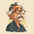 draw artistic cartoon caricatures