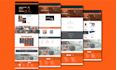 redesign a gym landing page or fitness website in wordpress elementor