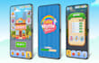design colorful mobile game UI and 2d assets for casual games