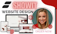 build showit customize showit template, update showit or redesign showit website