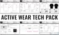 do fashion tech pack clothing tech pack active wear tech pack flat sketch