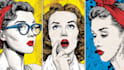 draw pop art in retro comic style