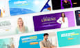 design professional facebook cover or youtube banner