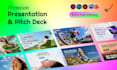 design an investor pitch deck for startup fundraising