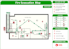 create evacuation plan emergency exit and fire safety plan