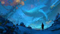 do splash art illustration, and concept art
