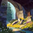 do stylized environment illustration background art