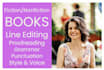 proofread copy edit fiction nonfiction books english, french