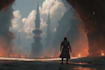 create cinematic concept art with unique visuals