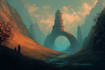 design immersive game concept art for projects