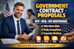 write government contract proposal writing, rfp rfq rfi bid response expert