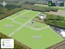 create real estate subdivision land layouts drone images