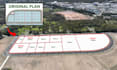 create real estate subdivision land layouts drone images