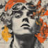 make a album cover art illustration