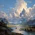 digitally paint fantasy landscape