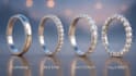 design wedding band and eternity ring with casting ready stl