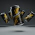 design a premium energy drink can and beverage label for your brand