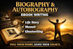 write a professional biography or autobiography ebook
