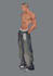 draw a stylized male character illustration
