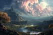 create detailed fantasy landscape artwork