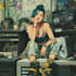 create art in cyberpunk style