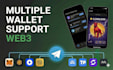 develop custom telegram mini apps and web3 games