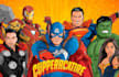 draw superhero action comic