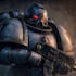 create warhammer 40k art