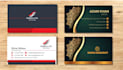 design professional canva business card with editable file