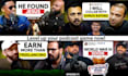design youtube thumbnails for podcasts and interviews