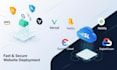 aws, website deployment, google cloud, azure deploy website, website development