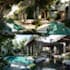 design home garden, pool, patio, villa landscape
