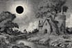create dark art gothic illustrations in engraving style