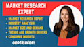 do market research, swot analysis, competitor analysis