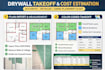 do expert drywall quantity takeoff and estimation using ost and planswift