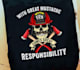 design firefighter, fireman, skull or t shirt logo