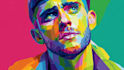 do vibrant and stylish wpap portraits
