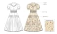 create professional fashion flat technical drawings