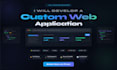 develop a custom web application