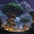 make a fantasy and sci fi game environment backgrounds