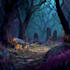 create immersive game environment background art