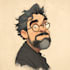 draw a funny caricature with my style