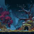 draw a 2d game landscape background art